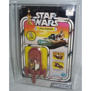STAR WARS VINTAGE DIE CAST VEHICLES MOSC GRADING