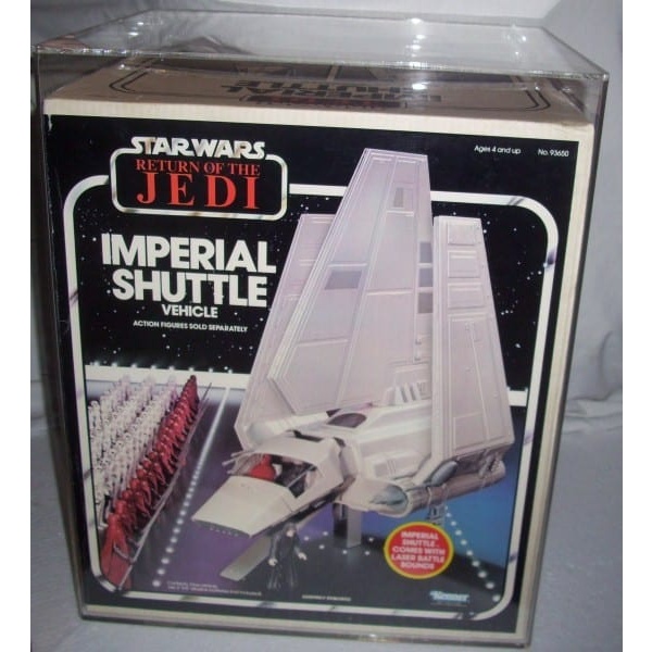 STAR WARS VINTAGE BOXED IMPERIAL SHUTTLE GRADING