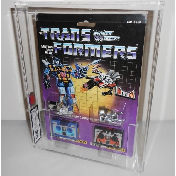 TRANSFORMERS G1 CASSETTES MOSC GRADING