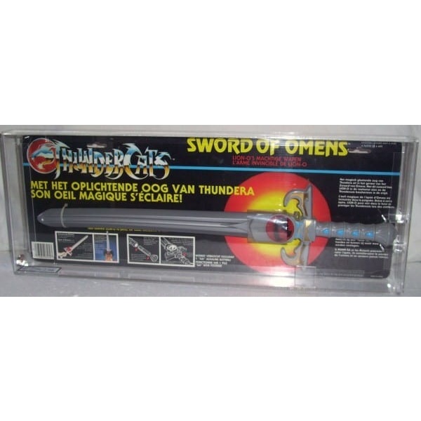 THUNDERCATS VINTAGE MISB SWORD OF OMENS GRADING