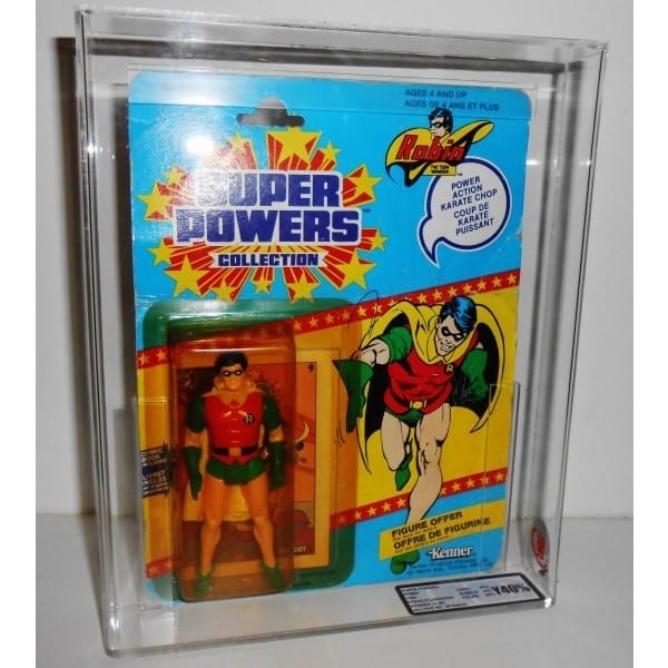 SUPER POWERS CARDED FIGURE GRADING