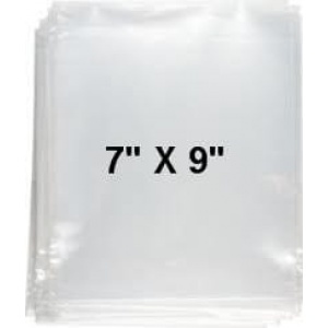 Pack of 10 7" 10" Heavy Duty Clear Poly Bags for your loose graded figures