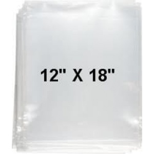 Pack of 10 Heavy Duty Clear Poly Bags for your large graded carded figures 12" 18"