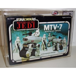 STAR WARS MISB MINI RIG FLAP VERSION GRADING