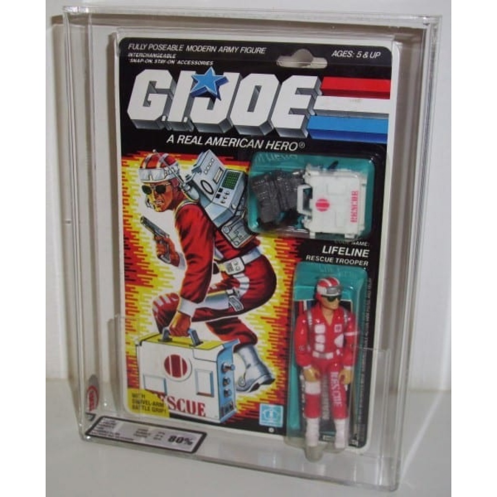 G.I.JOE STANDARD CARDED FIGURE GRADING UK Graders