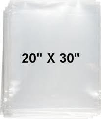 Heavy duty extra large poly bag for graded items