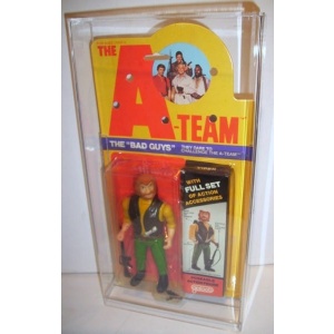 A-TEAM large carded figure display case
