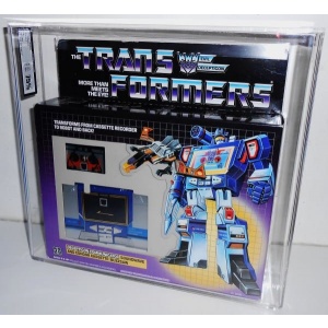 TRANSFORMERS G1 MISB SOUNDWAVE GRADING
