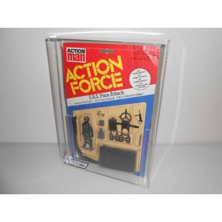 PALITOY ACTION FORCE DELUXE CARDED FIGURE GRADING UK Graders