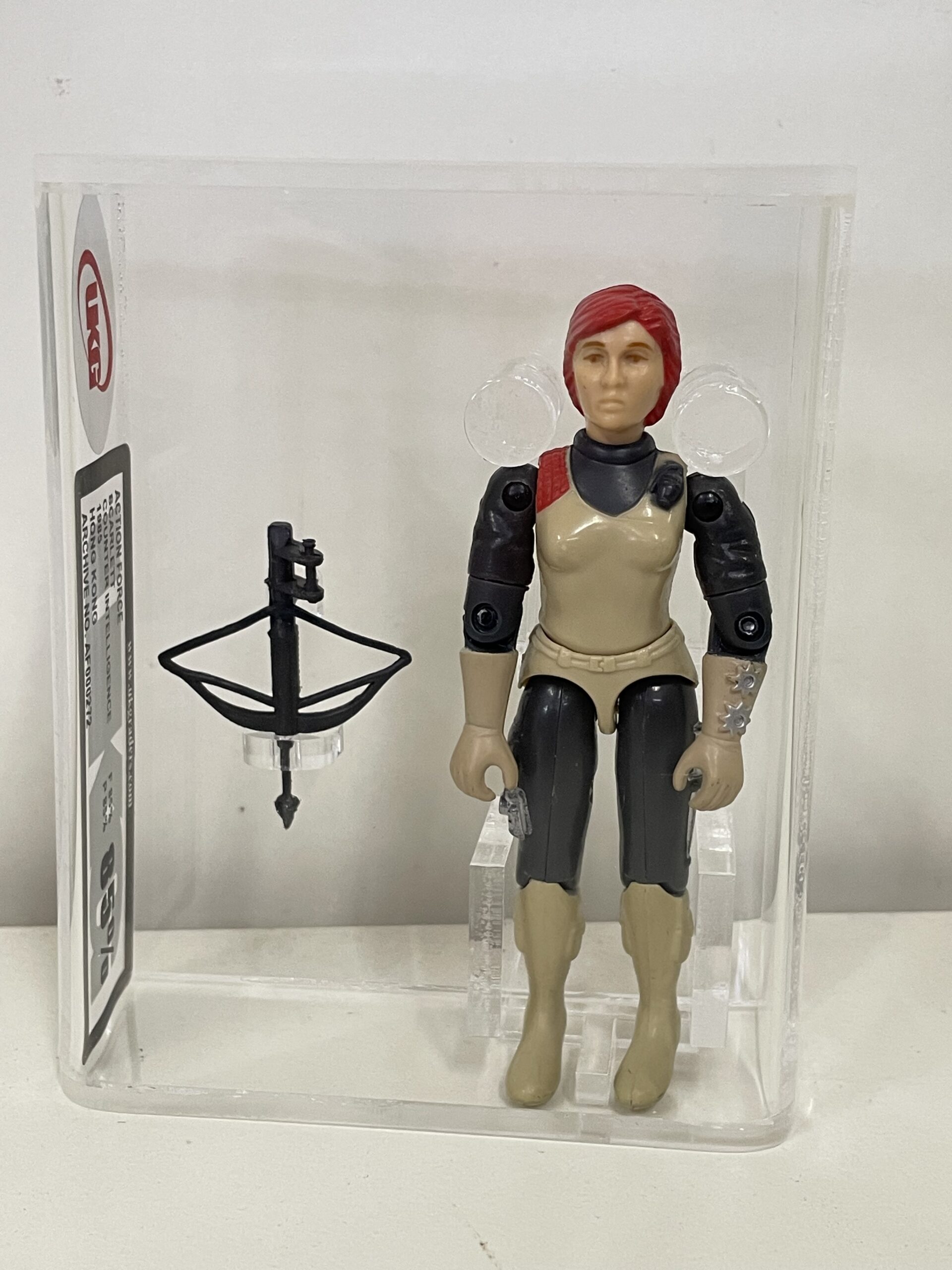 PALITOY ACTION FORCE LOOSE X1 LASER CUT WEAPON GRADING