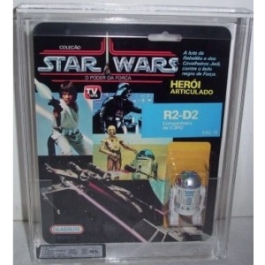 STAR WARS VINTAGE GLASSLITE CARDED FIGURE GRADING