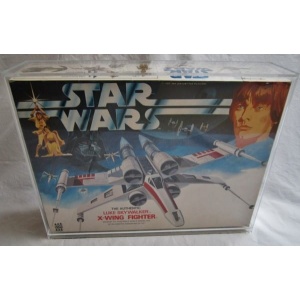 X-WING MODEL KIT SLIDE BOTTOM DISPLAY CASE