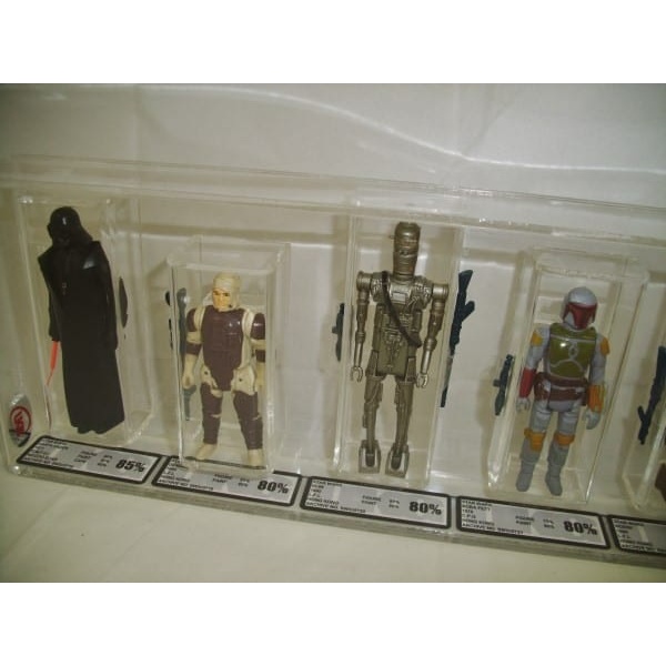 STAR WARS CUSTOM LOOSE BOUNTY HUNTER SET GRADING