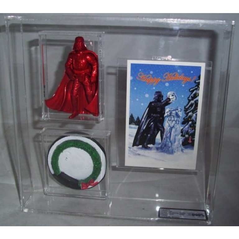STAR WARS DARTH VADER HOLIDAY EDITION LOOSE GRADING UK Graders