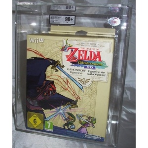 WII U ZELDA LIMITED EDITION WITH STATUE