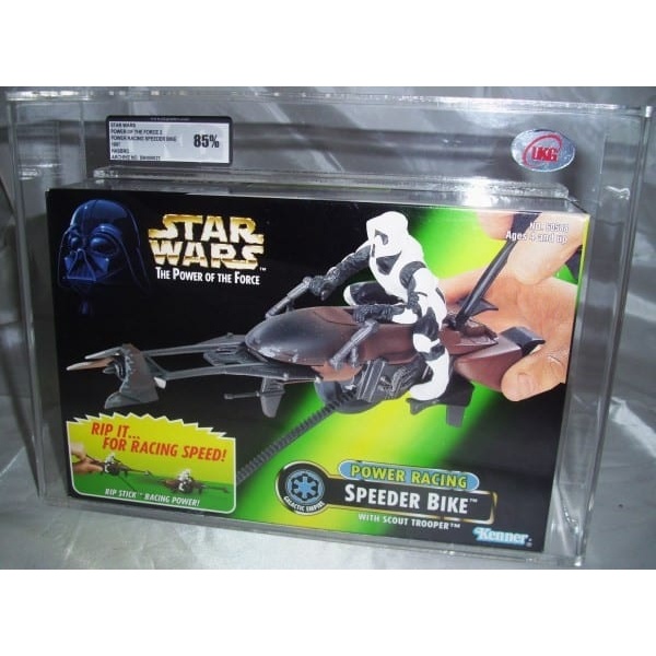 STAR WARS POTF 2 SPEEDER BIKE GRADING