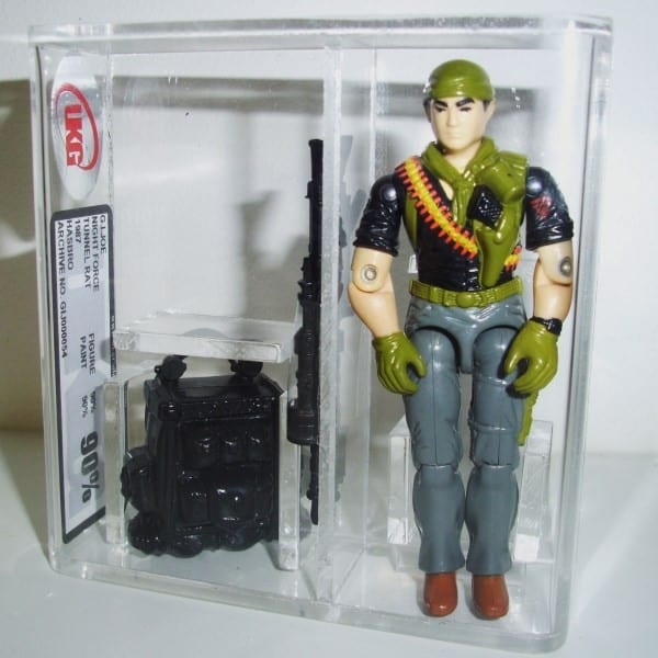 G.I JOE LOOSE FIGURE+BACKPACK GRADING