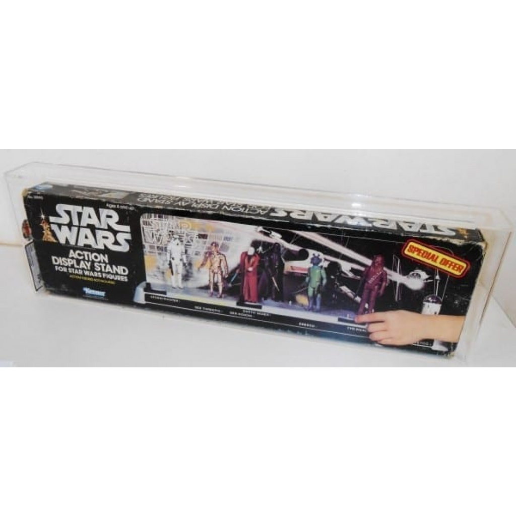 STAR WARS ACTION DISPLAY STAND GRADING UK Graders