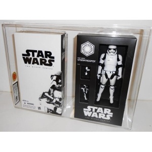 STAR WARS FIRST ORDER STORMTROOPER WITH CARD SLEEVE