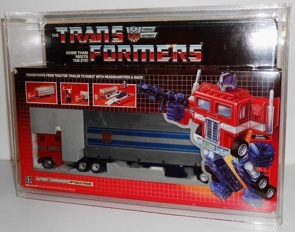 Transformers G1 Optimus Prime Display Case | UK Graders