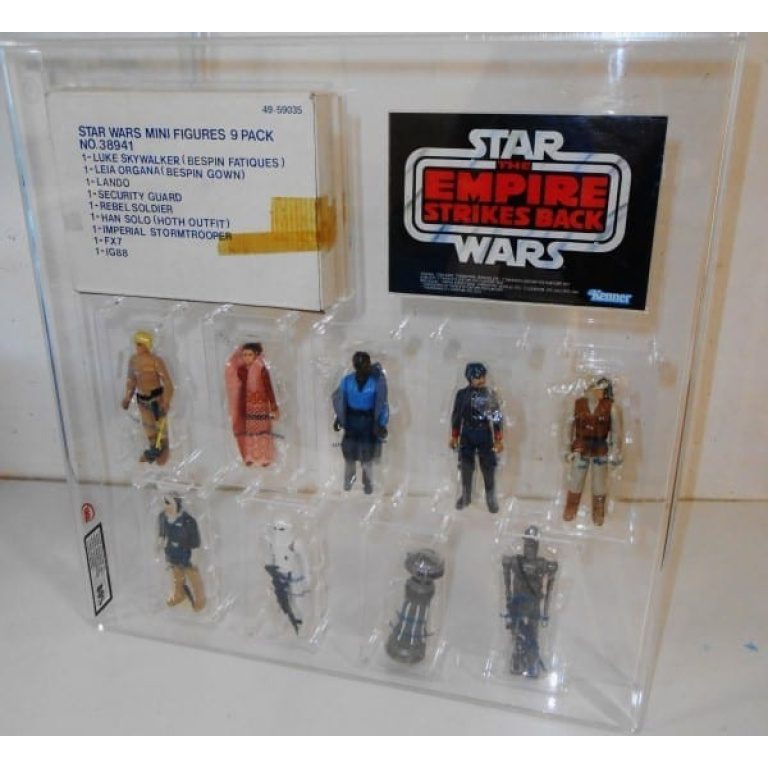 STAR WARS ESB 9 PACK MAILER GRADING UK Graders