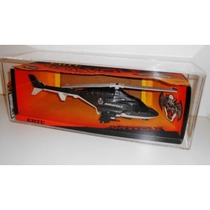 AIRWOLF VINTAGE ERTL LARGE HELICOPTER GRADING