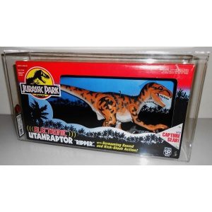 Jurassic Park Utah Raptor MISB Grading