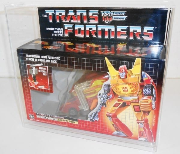 Transformers Rodimus Prime Display Case
