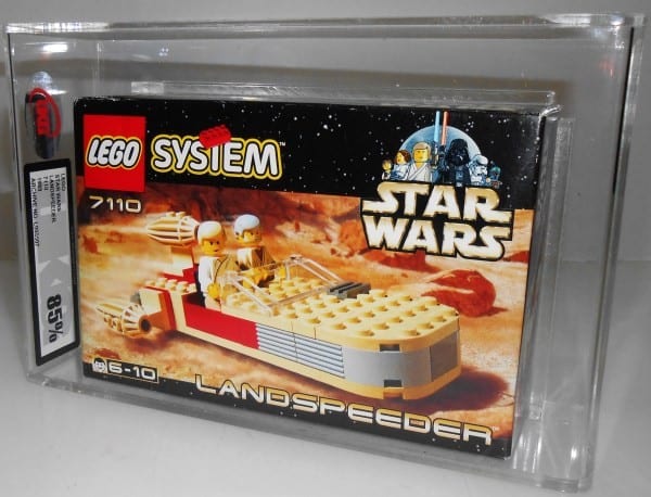 Lego Star Wars 7110 LANDSPEEDER MISB Grading