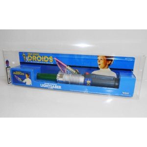 STAR WARS DROIDS LIGHTSABER MISB GRADING