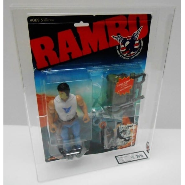 RAMBO VINTAGE CARDED FIGURE GRADING