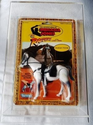 Indiana Jones Arabian Horse Slide Bottom Display Case