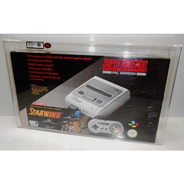 SNES CONSOLE SEALED GRADING