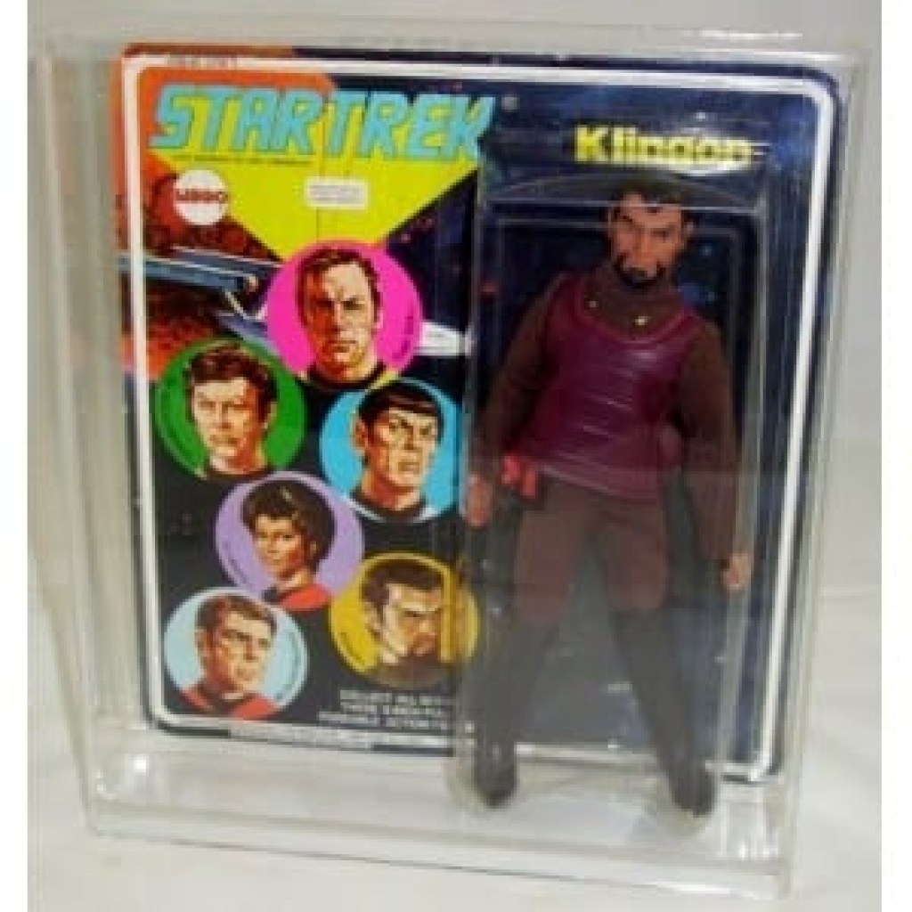Star Trek Mego MOC Slide Bottom Display Case UK Graders