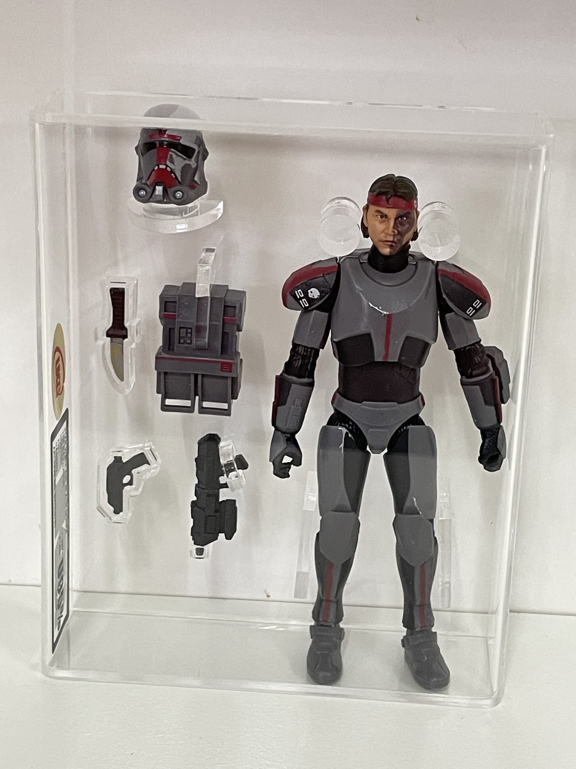 STAR WARS THE BLACK SERIES LOOSE WITH X5 ACCESSORIES GRADING