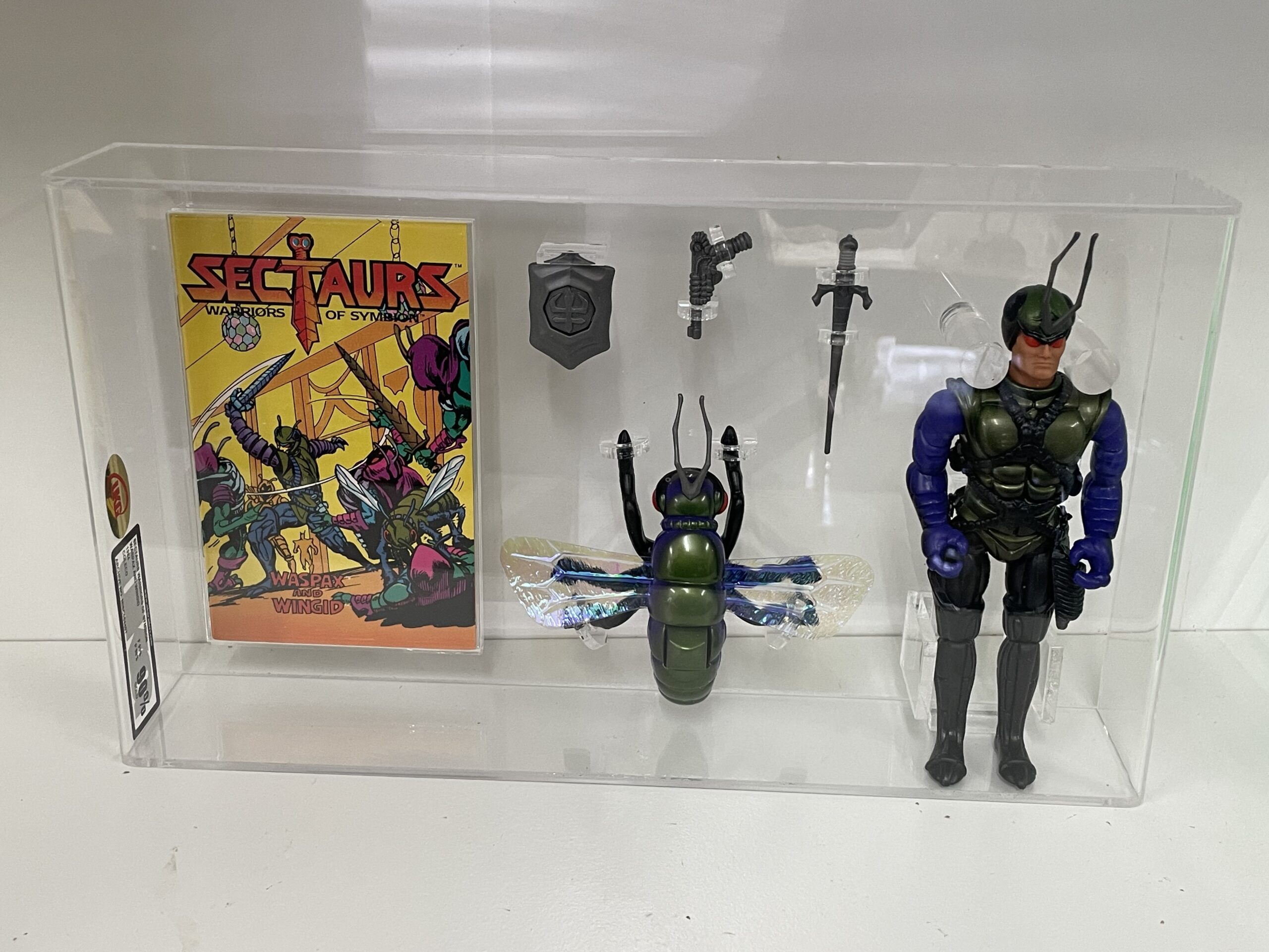 Sectaurs Custom Loose Plus Comic Grading